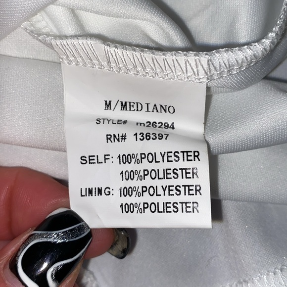 ❌DONATED❌Royal Blue White Floral Off Shoulders Ruffled Lined Maxi Dress - Picture 14 of 17